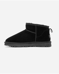 Ozwear Connection Uggs - Ugg Boots Genuine Australian Sheepskin Unisex Ankle Classic Suede