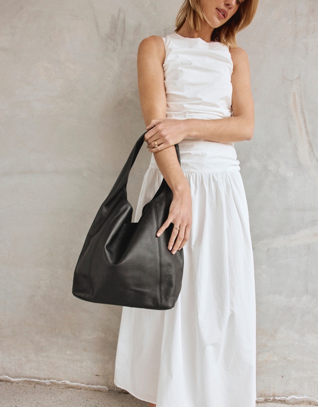 VESTIRSI - Scarlett 2.0 Black Leather Hobo