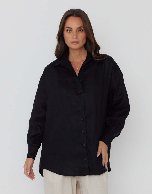 ALEXANDRA - Pluto Shirt Black