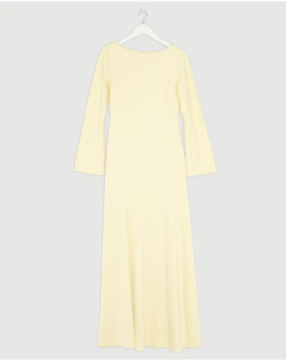 Revibe - Repaired CHANCERY Gigi Long Sleeve Maxi Dress - AU 10