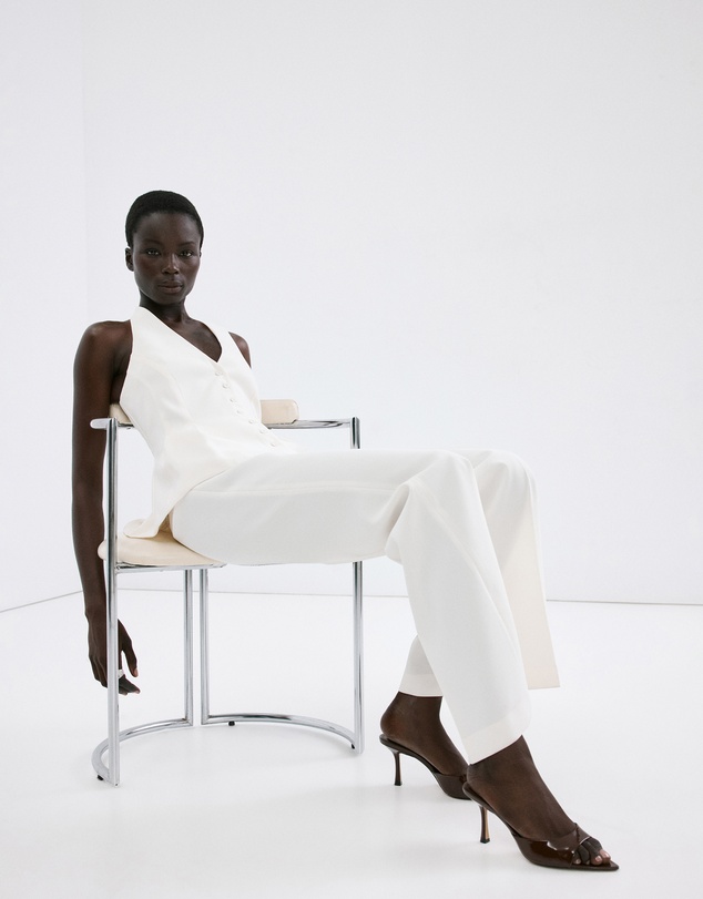 M.N.G - Patent Leather High-Heeled Sandals