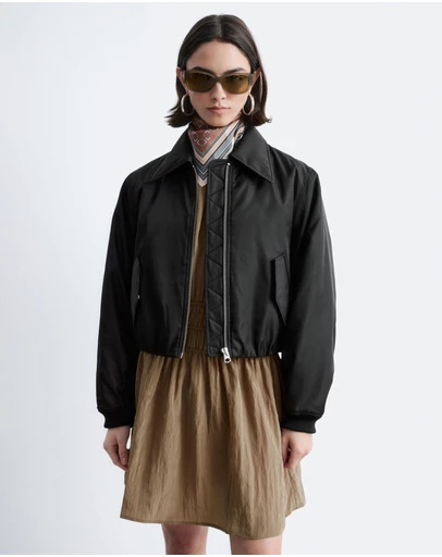 & Other Stories - Cropped Bomber Jacket