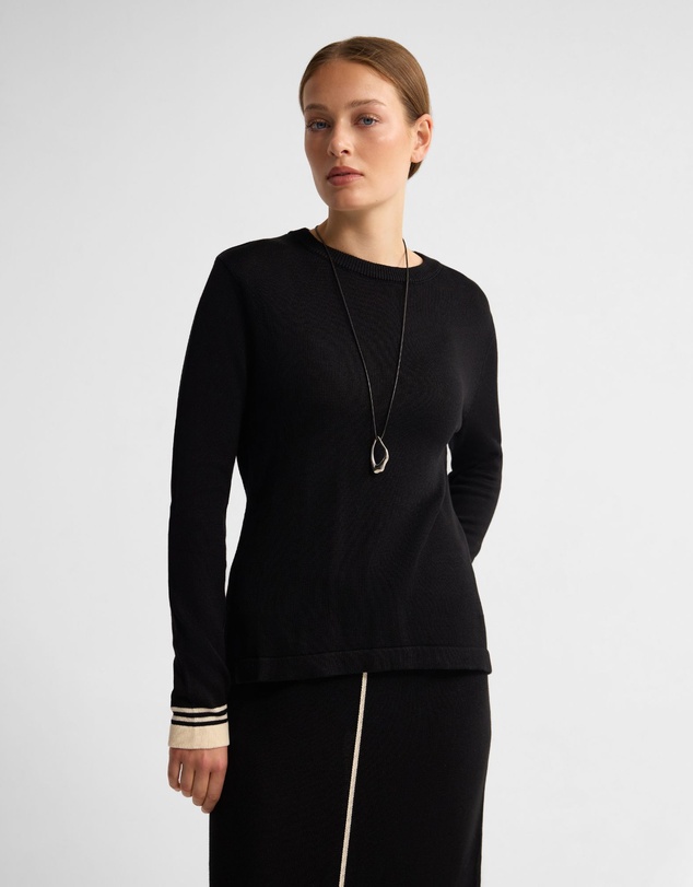 Oxford - Lettie Stripe Knitted Top