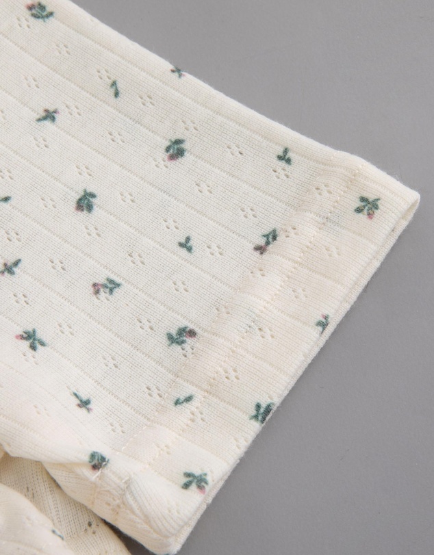 Tiny Trove - Vivi Cotton Rib Pointelle Set - Babies
