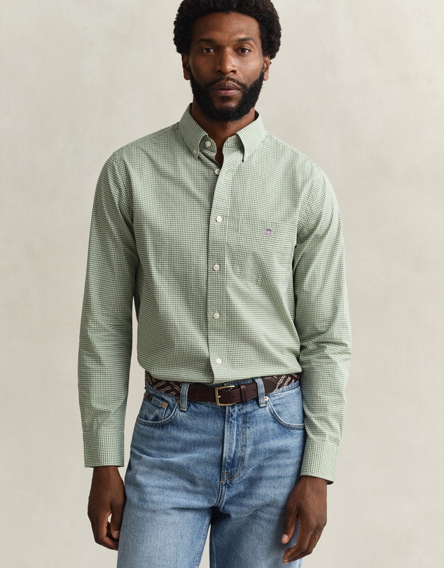 Gant - Classic Poplin Gingham Shirt