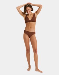 Roxy - Womens Rib Roxy Love Bikini Bottom
