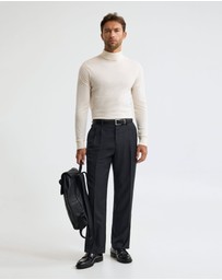 Oxford - Aaron Turtle Neck Merino Pullover