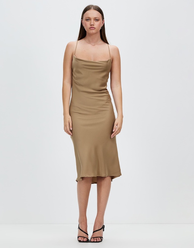 Style Addict - Cross Back Slip Dress