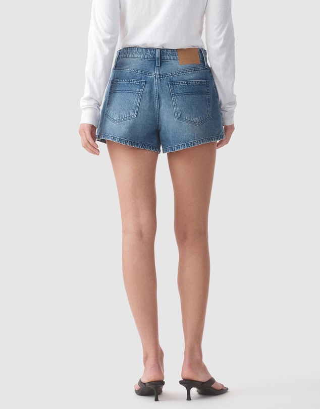 Outland Denim - Olive Cooke x Outland Denim Ebony High Flare Shorts
