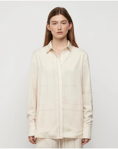 FRIEND of AUDREY - Elio Monogram Blouse