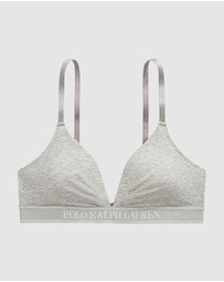 Polo Ralph Lauren - Polo Essentials Cotton Blend Unpadded Triangle Bralette