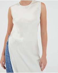 Third Form - Revery High Split Tank Dress