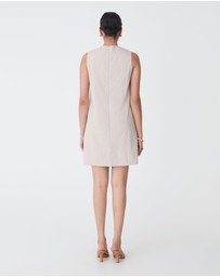 Forcast - Koora Checked Mini Shift Dress