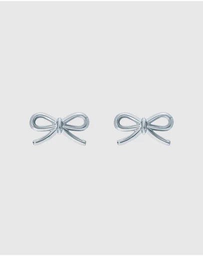 Ted Baker - BROOKE: Mini Metal Bow Stud Earrings