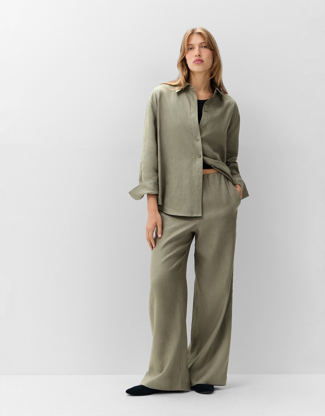 UNISON - The Classic Oversized Linen Shirt