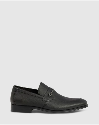 yd. - Riccardo Textured Leather Loafer