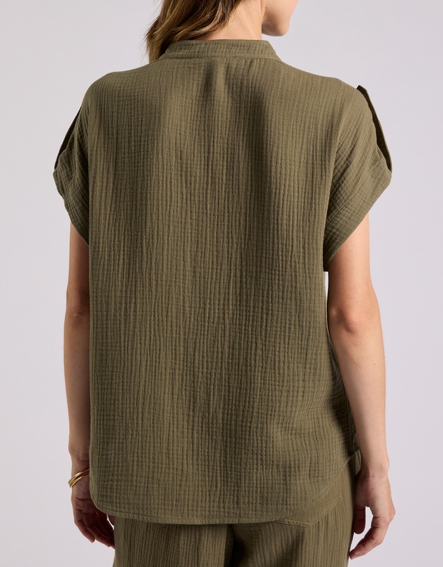 David Lawrence - Maurine Cotton Crinkle Shirt