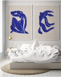 Inka Arthouse - The Cut Outs Set of 2 by Henri Matisse Art Prints