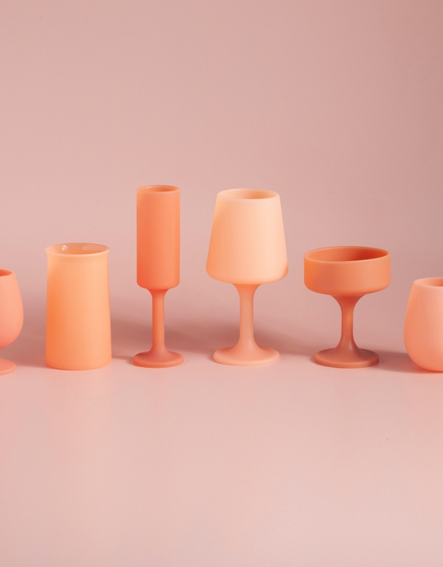 porter green - swepp | silicone unbreakable wine glasses