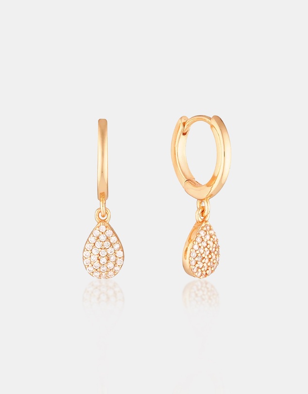 The Silver Collective - Linda Drop Earrings