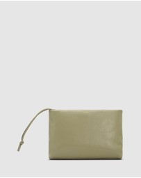 Oroton - Marais Crackle Wristlet Pouch
