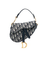 Pre-Loved by Azura Reborn - Pre-Loved Mini Oblique Canvas Saddle Bag