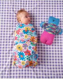 Kip&Co - Gingham Organic Cotton Fitted Sheet - Babies