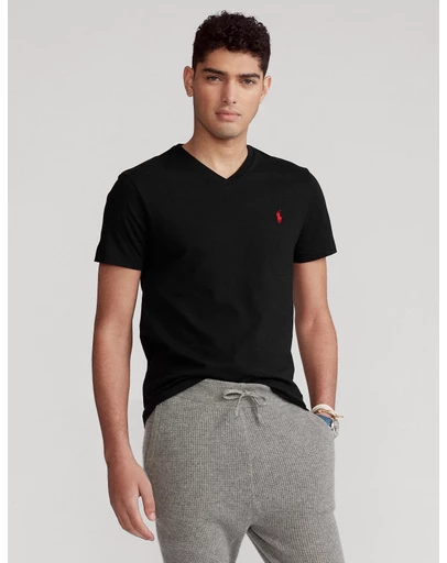 Polo Ralph Lauren - ICONIC EXCLUSIVE - Custom Slim V-Neck T-Shirt