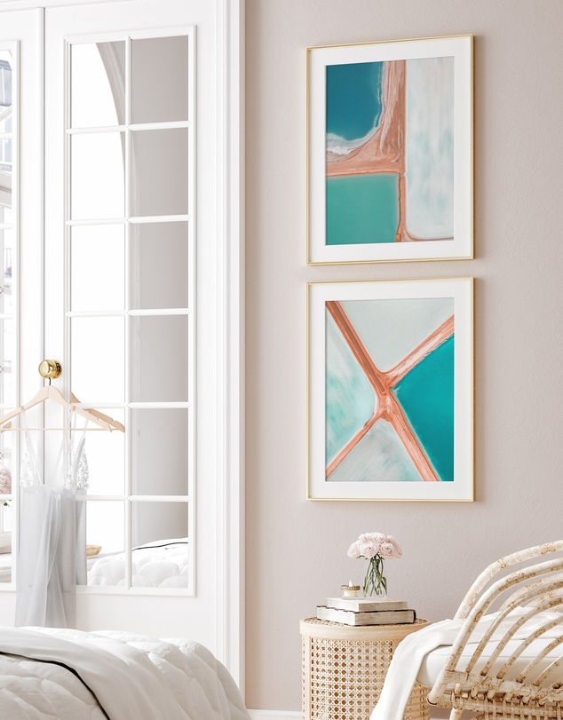 Olive et Oriel - Salt Fields III Art Print