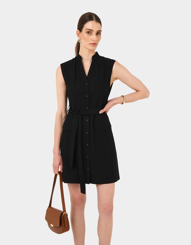 Forcast - Kiran Utility Tie Dress