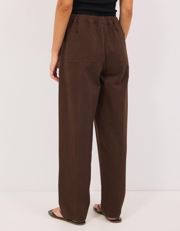 Calli - Matt Soft Twill Pants