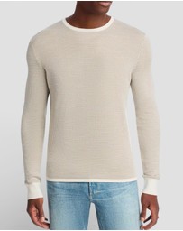 rag & bone - Gregory Merino Long Sleeve Crew