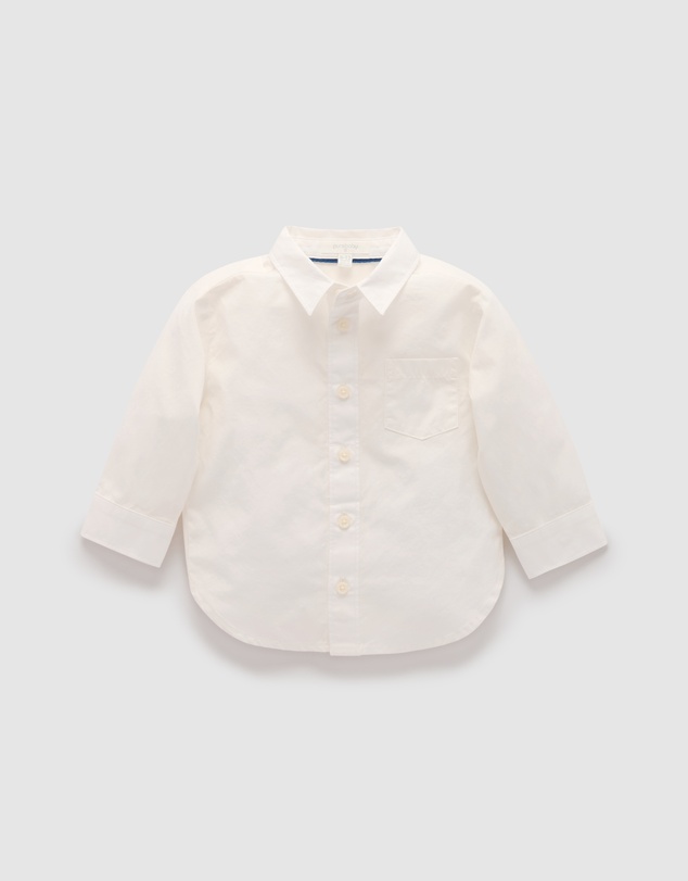 Purebaby - Classic Shirt - Babies-Kids