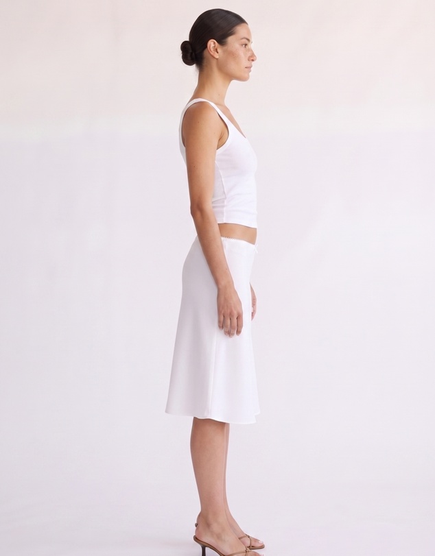 Style Addict - Madison Skirt - White