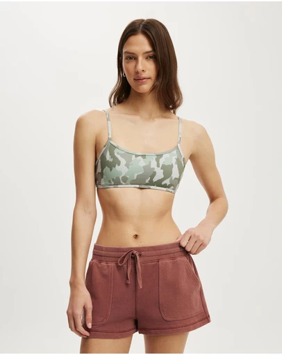 Cotton On Body Active - Ultra Soft Double Strap Back Crop