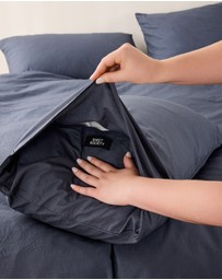 Sheet Society - Leo Washed Cotton Fitted Sheet Set