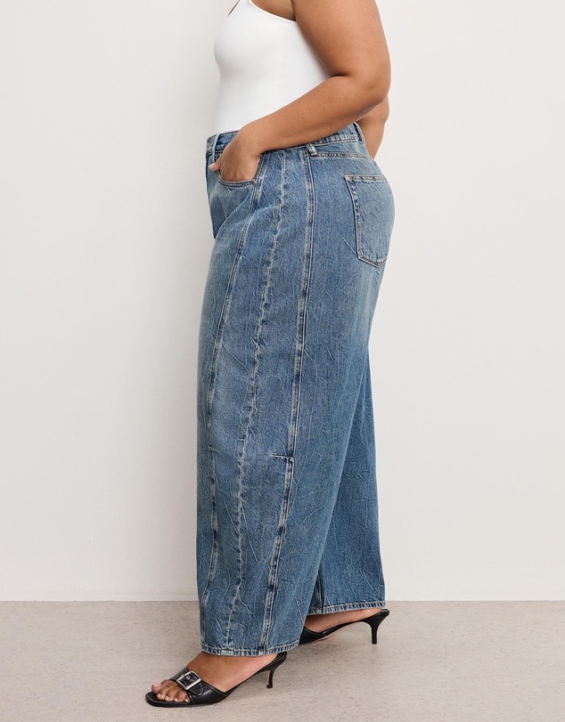 Good American - Good Extreme Barrel Jeans