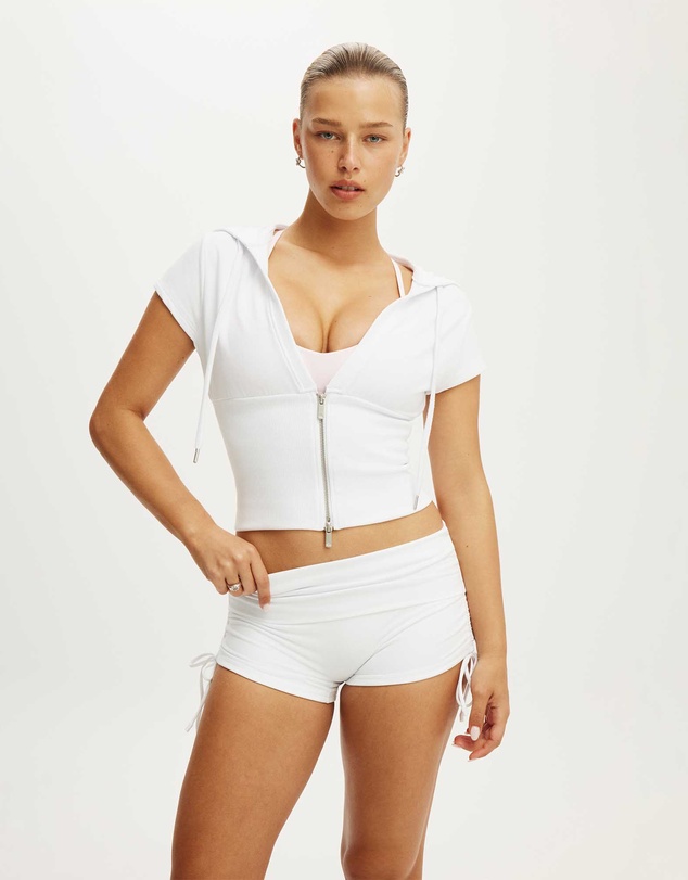 Cotton On Body Active - Ultra Soft Tie Side Roll Over Micro Short