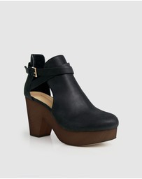 Belle & Bloom - Fearless Clog Ankle Boot