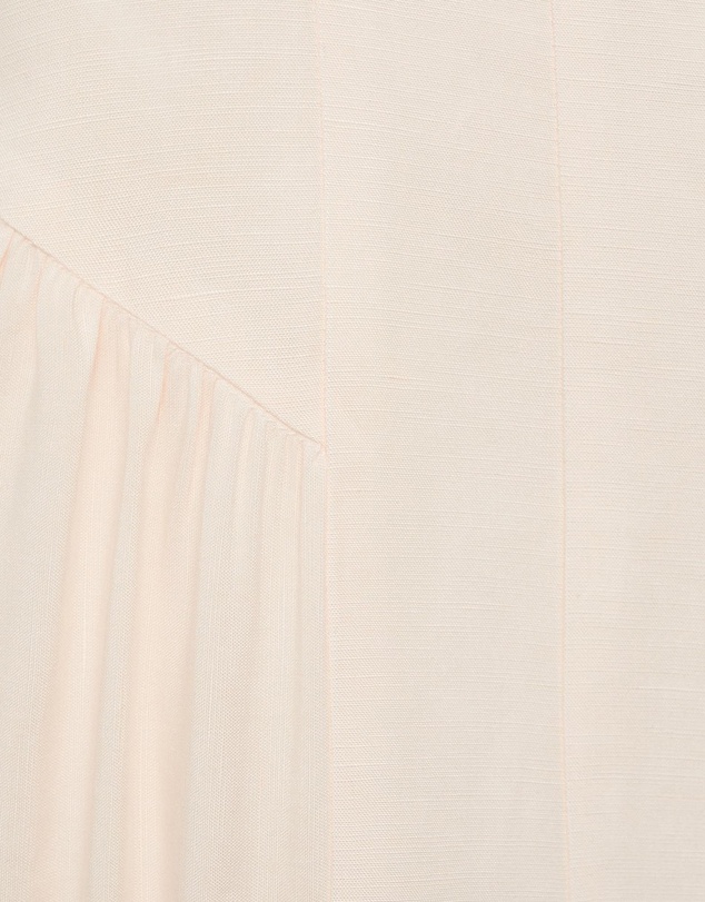 M.N.G - Valentin Halter-Neck Linen Dress