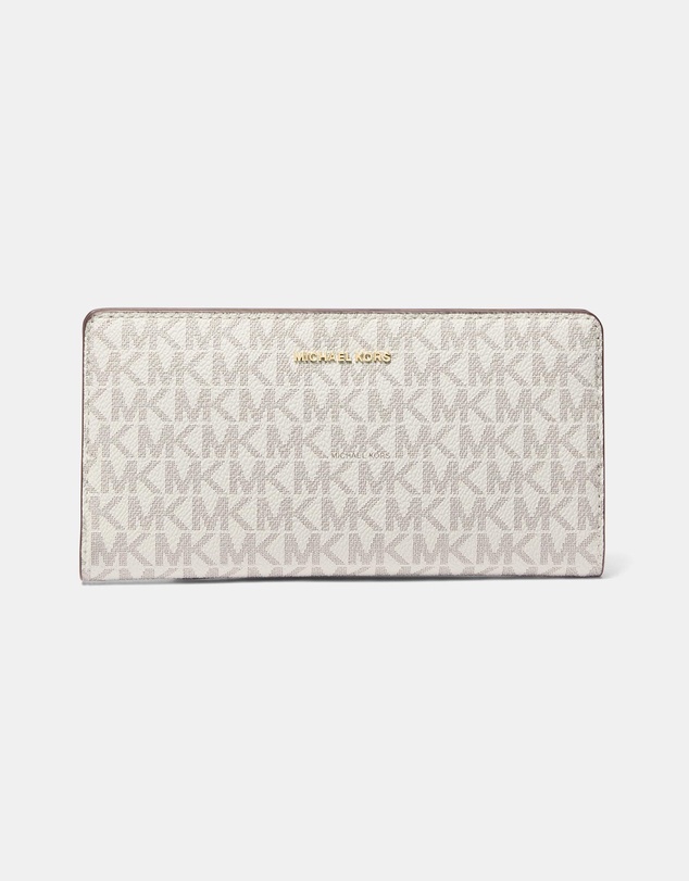 Michael Kors - Bryant Large Signature Logo Snap-Front Wallet