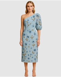 Romance by Honey and Beau - Blake One Sleeve Dress