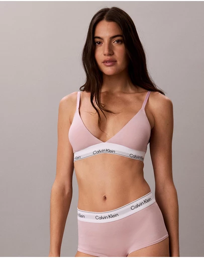 Calvin Klein - Icon Cotton Modal Lightly Lined Triangle Bra