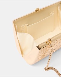 Forever New - Mariam Metal Texture Clutch