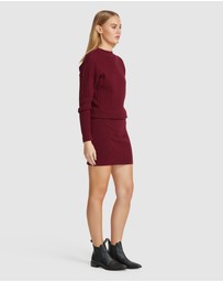 Oxford - Reba Cable Mini Dress