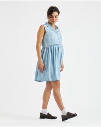 Ripe Maternity - Bec Chambray Dress