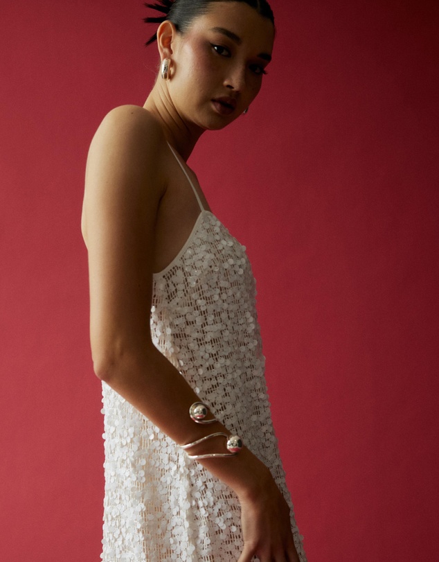Lover - Claudia Sequin Shift Maxi Dress