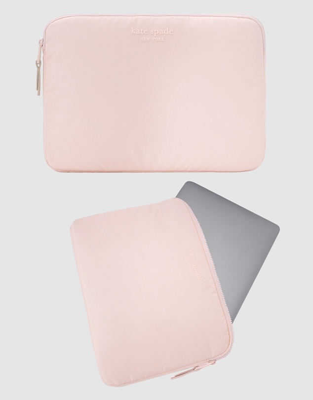 Kate Spade - Kate Spade Chalk Pink Puffer Sleeve for 14