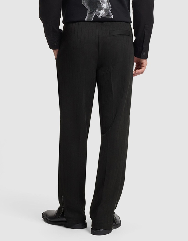 HUGO - Cotton-Blend Tracksuit Bottoms With Drop-Needle Stripe