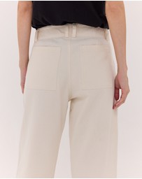 Cloth & Co. - The Wide Leg Denim Jeans